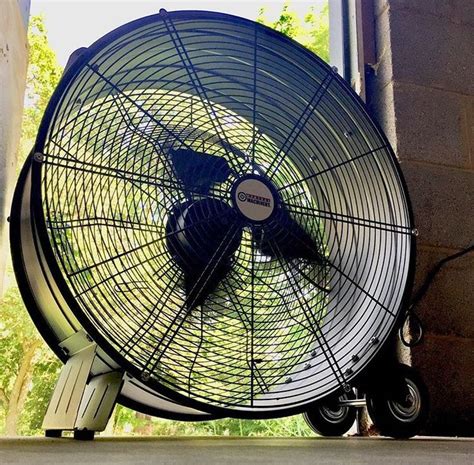 Durable all-metal construction means a long lasting life. . Shop fans at harbor freight